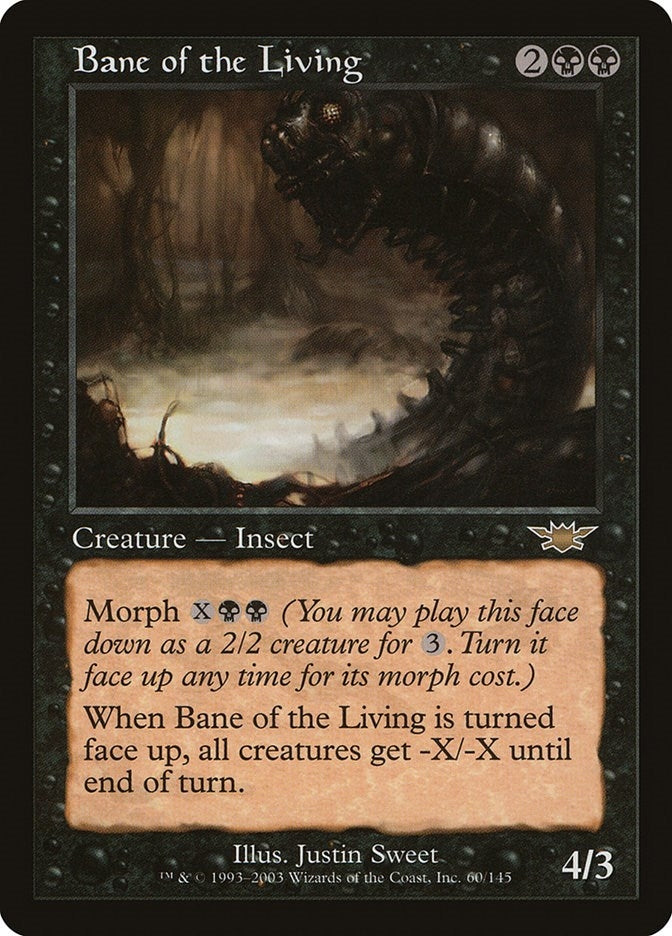 Image for Bane of the Living (60) [Legions] - Magic: The Gathering