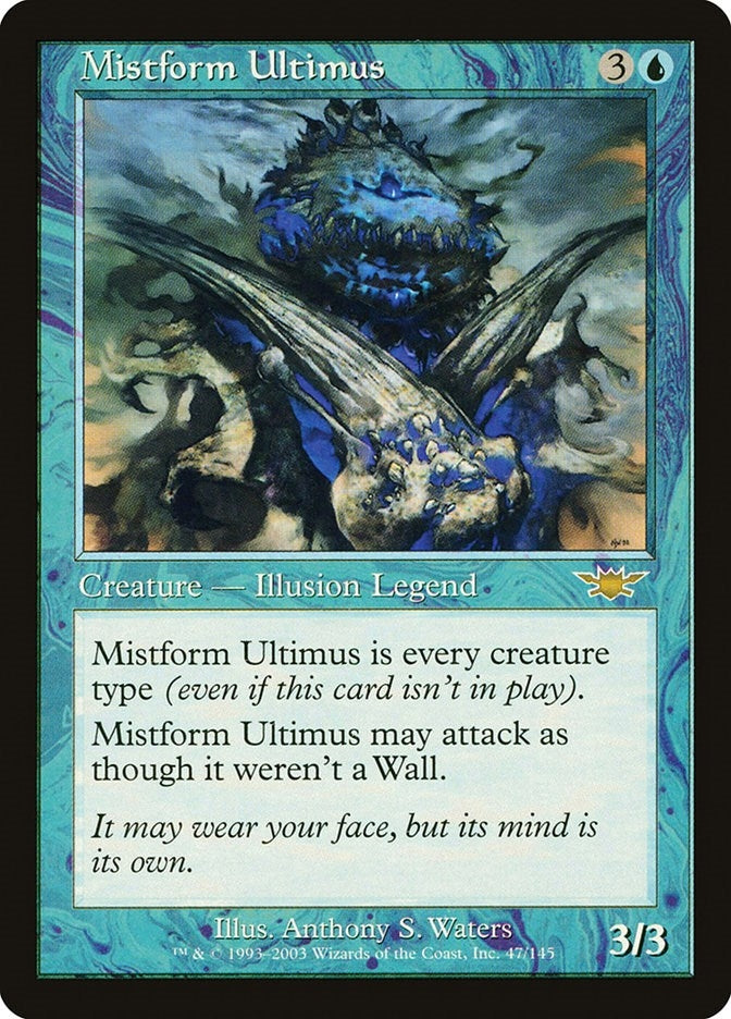 Image for Mistform Ultimus (47) [Legions] - Magic: The Gathering