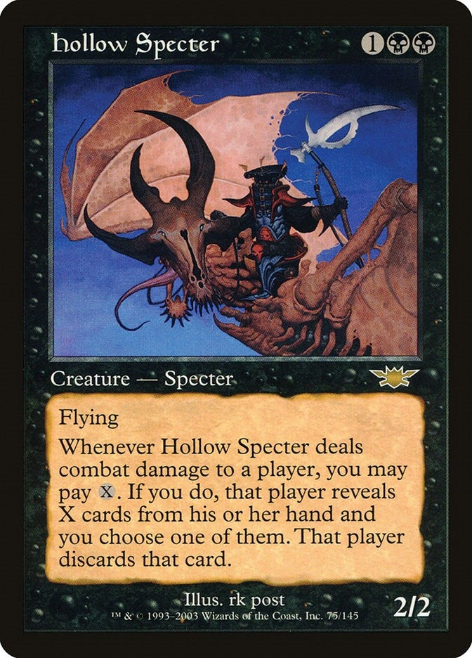 Image for Hollow Specter (75) [Legions] - Magic: The Gathering