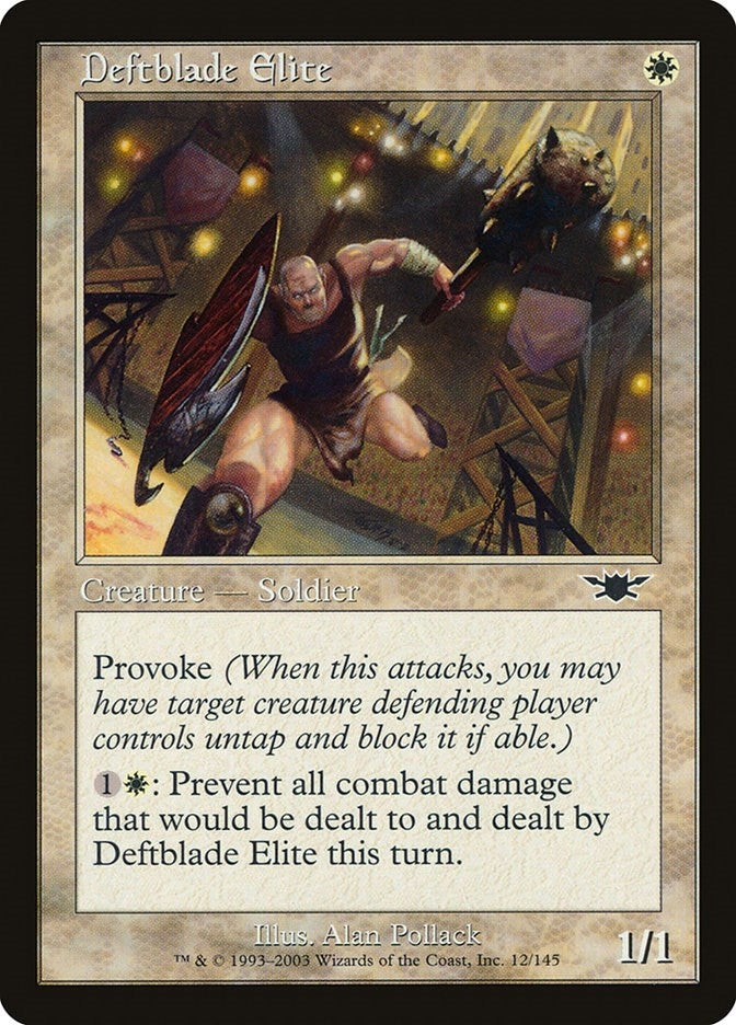 Image for Deftblade Elite (12) [Legions] - Magic: The Gathering