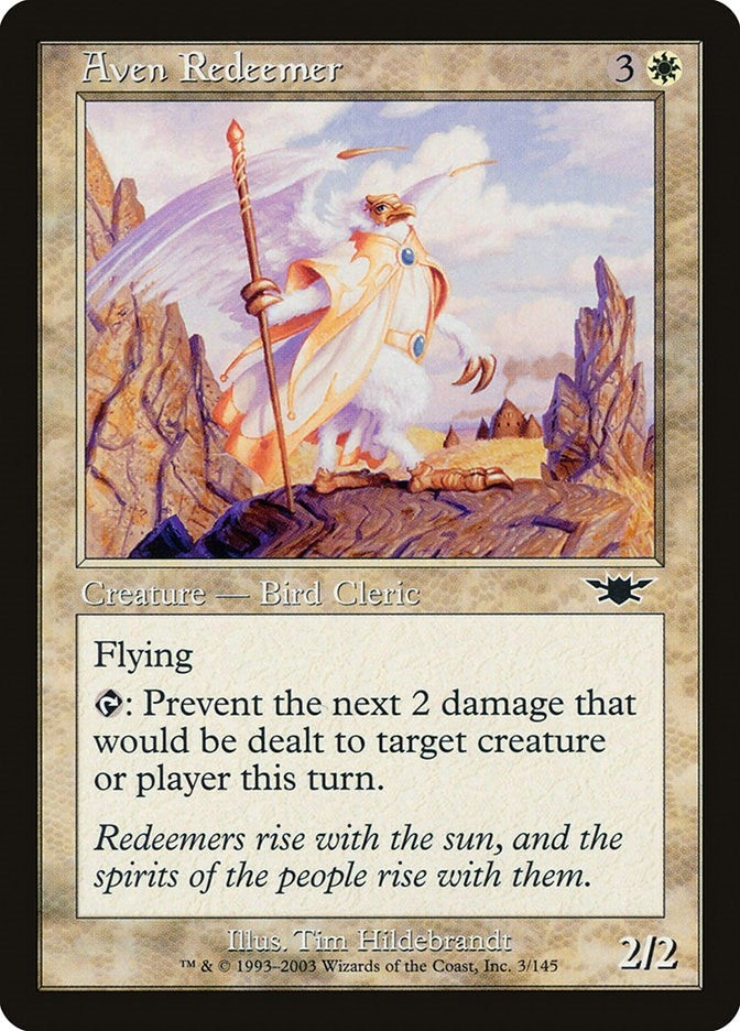 Image for Aven Redeemer (3) [Legions] - Magic: The Gathering