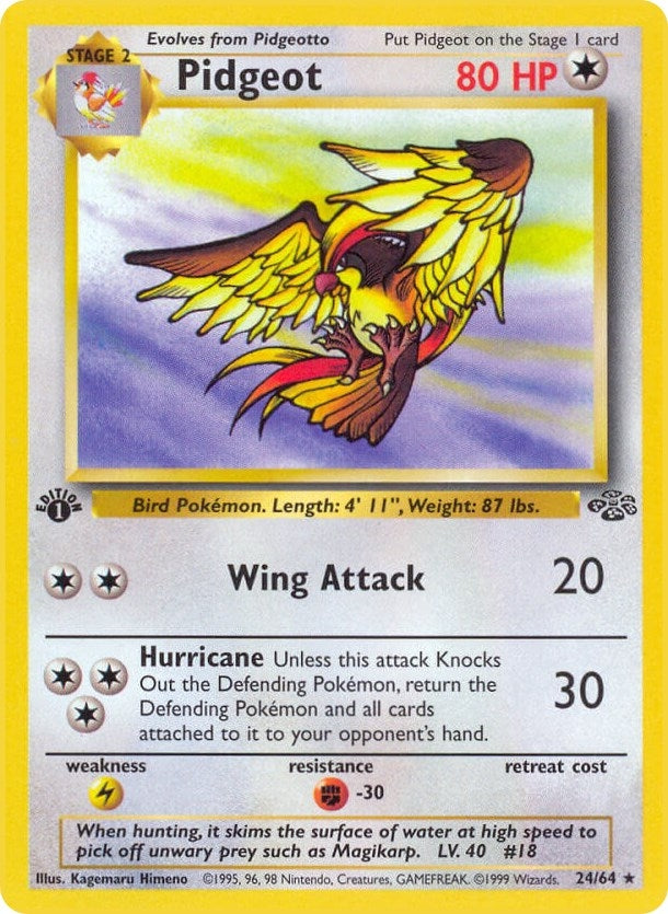 Image for Pidgeot (24) (24/64) [Jungle] - Pokemon