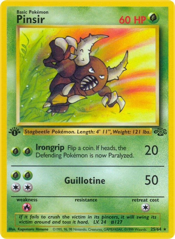 Image for Pinsir (25) (25/64) [Jungle] - Pokemon