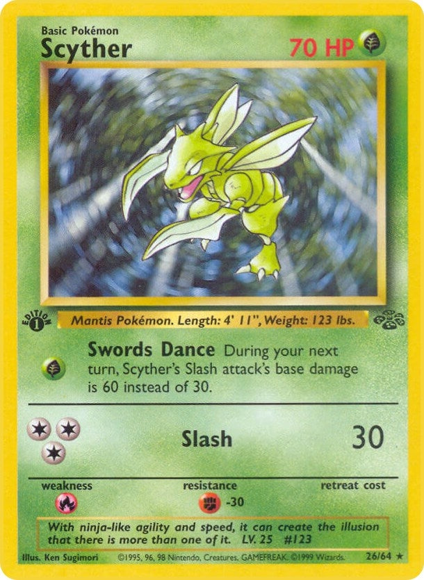 Image for Scyther (26) (26/64) [Jungle] - Pokemon