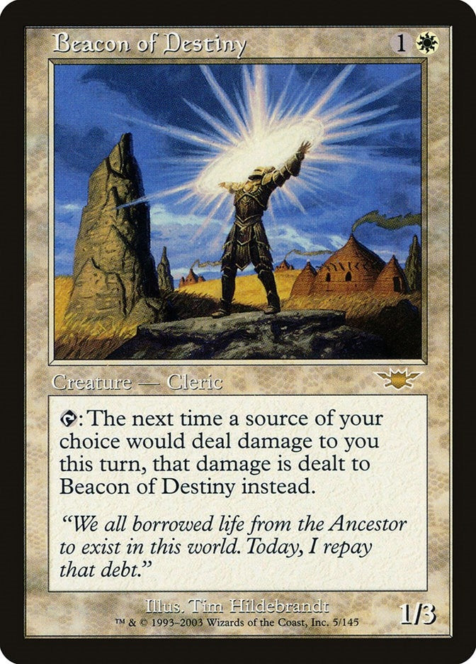 Image for Beacon of Destiny (5) [Legions] - Magic: The Gathering
