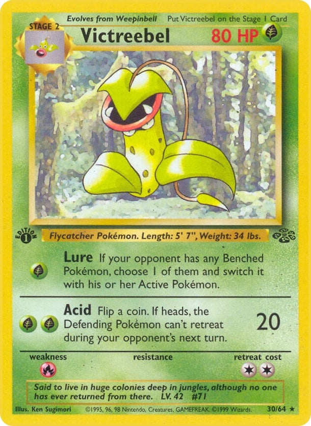 Image for Victreebel (30) (30/64) [Jungle] - Pokemon