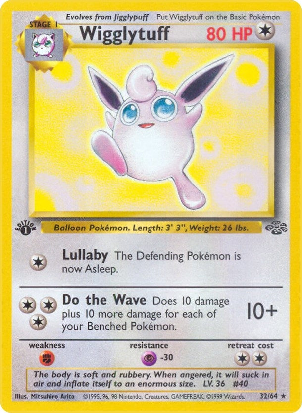 Image for Wigglytuff (32) (32/64) [Jungle] - Pokemon