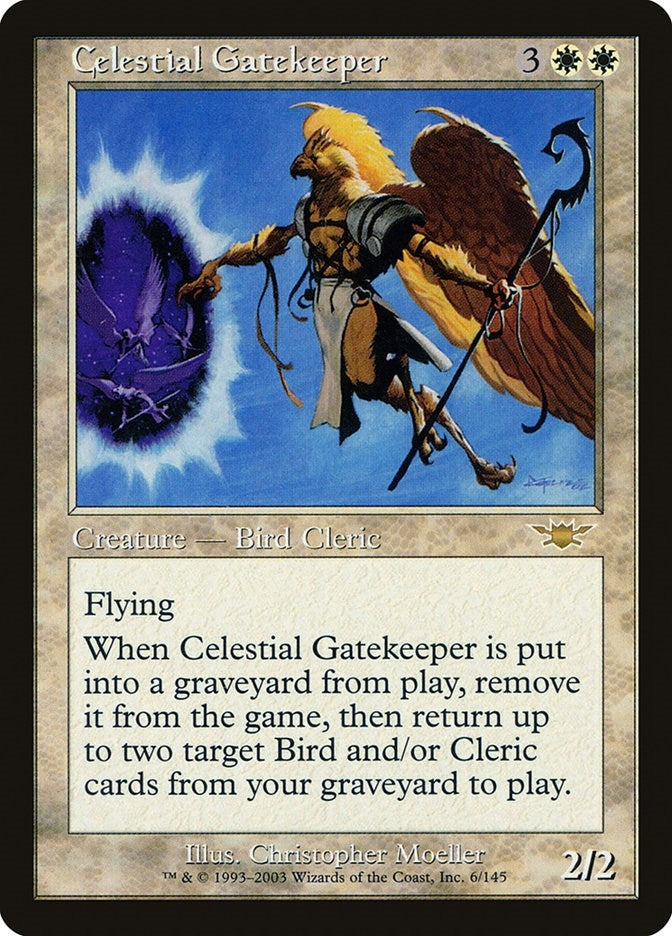 Image for Celestial Gatekeeper (6) [Legions] - Magic: The Gathering