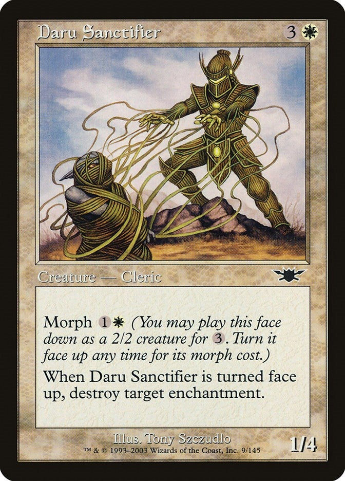 Image for Daru Sanctifier (9) [Legions] - Magic: The Gathering