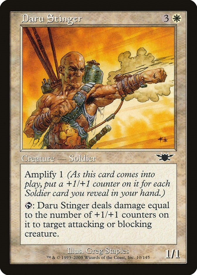 Image for Daru Stinger (10) [Legions] - Magic: The Gathering