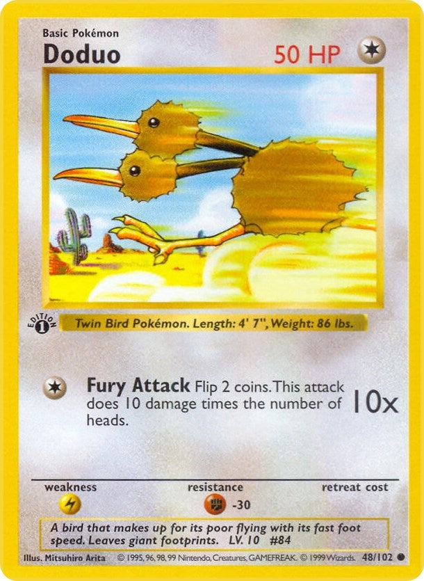 Image for Doduo (048/102) [Base Set (Shadowless)] - Pokemon