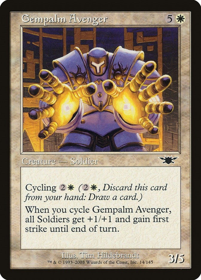 Image for Gempalm Avenger (14) [Legions] - Magic: The Gathering
