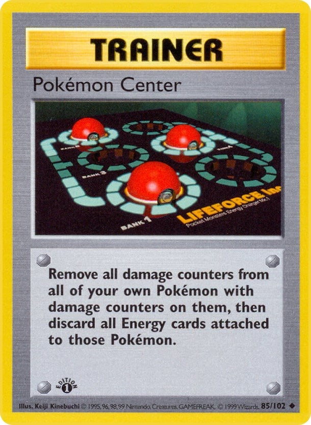 Image for Pokemon Center (085/102) [Base Set (Shadowless)] - Pokemon