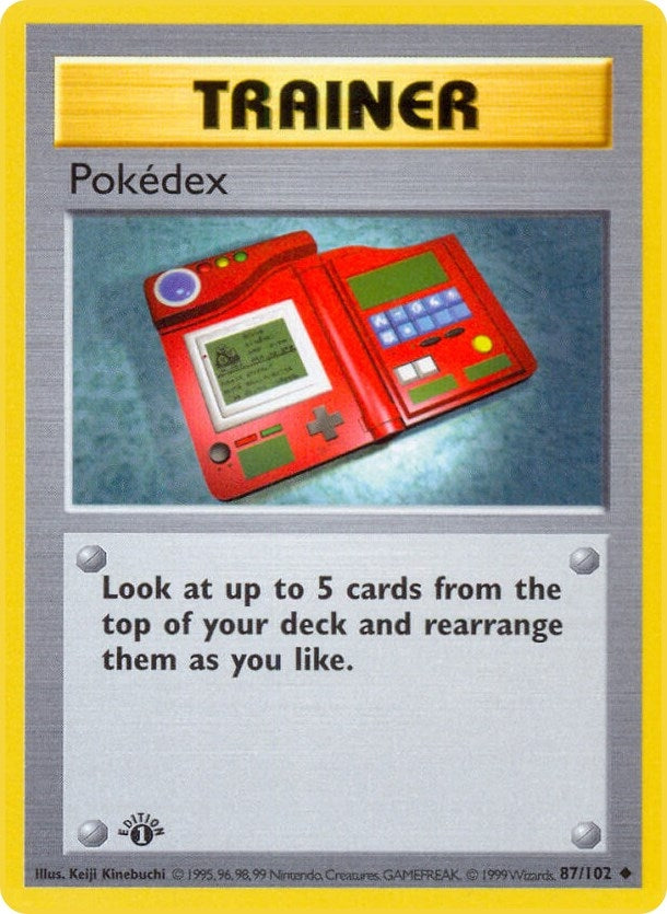 Image for Pokedex (087/102) [Base Set (Shadowless)] - Pokemon