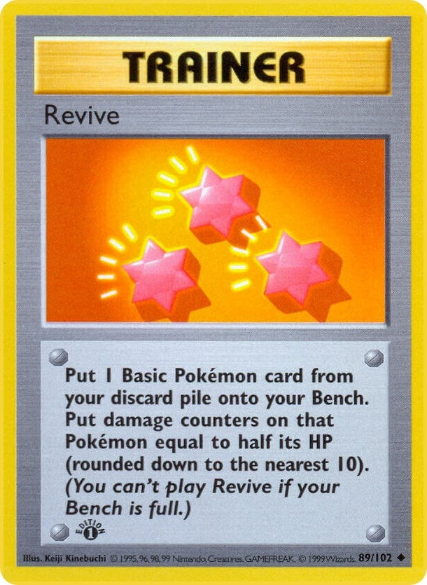 Image for Revive (089/102) [Base Set (Shadowless)] - Pokemon
