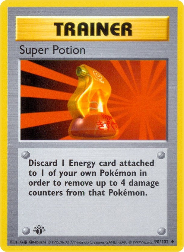Super Potion (090/102) [Base Set (Shadowless)]