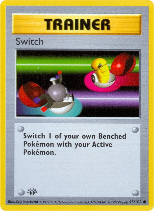 Image for Switch (095/102) [Base Set (Shadowless)] - Pokemon
