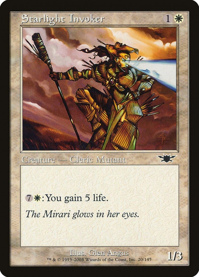 Image for Starlight Invoker (20) [Legions] - Magic: The Gathering