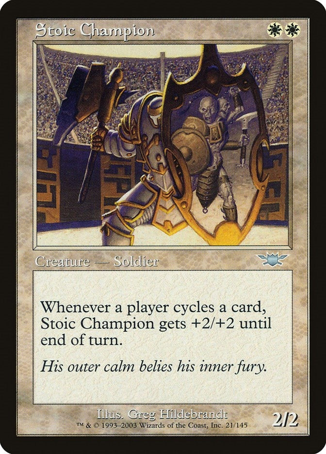 Image for Stoic Champion (21) [Legions] - Magic: The Gathering