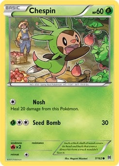 Image for Chespin (7) (7/162) [XY - BREAKthrough] - Pokemon