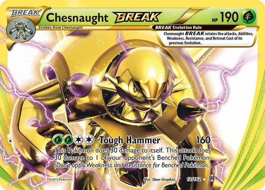 Image for Chesnaught BREAK (12/162) [XY - BREAKthrough] - Pokemon
