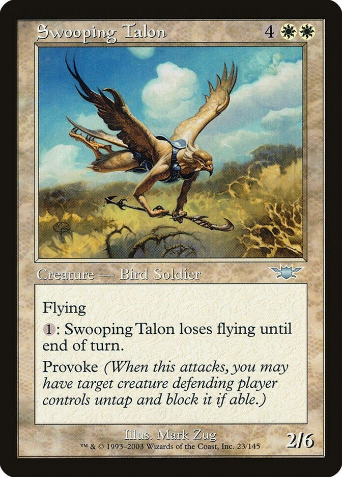 Image for Swooping Talon (23) [Legions] - Magic: The Gathering