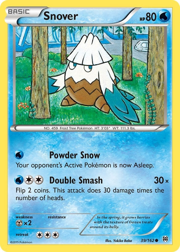 Image for Snover (39/162) [XY - BREAKthrough] - Pokemon