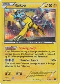 Image for Raikou (55/162) [XY - BREAKthrough] - Pokemon