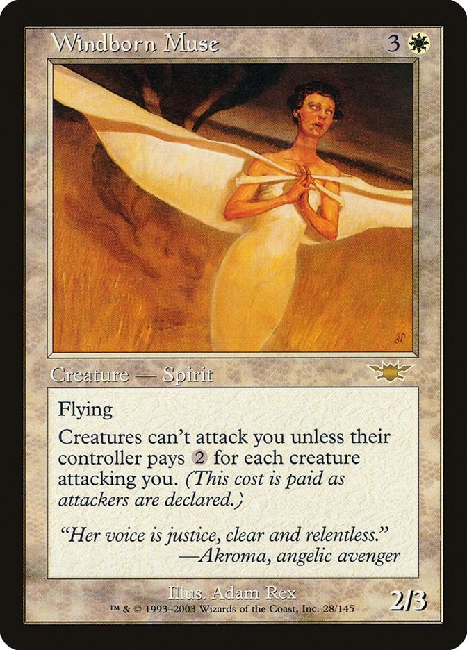 Image for Windborn Muse (28) [Legions] - Magic: The Gathering