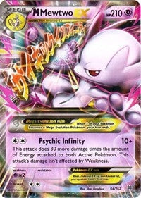 Image for M Mewtwo EX (64) (64/162) [XY - BREAKthrough] - Pokemon