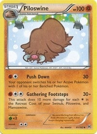 Image for Piloswine (81/162) [XY - BREAKthrough] - Pokemon