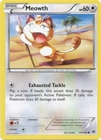Image for Meowth (114/162) [XY - BREAKthrough] - Pokemon