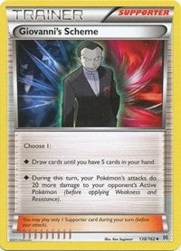 Image for Giovanni's Scheme (138/162) [XY - BREAKthrough] - Pokemon