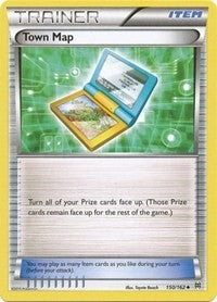 Image for Town Map (150/162) [XY - BREAKthrough] - Pokemon
