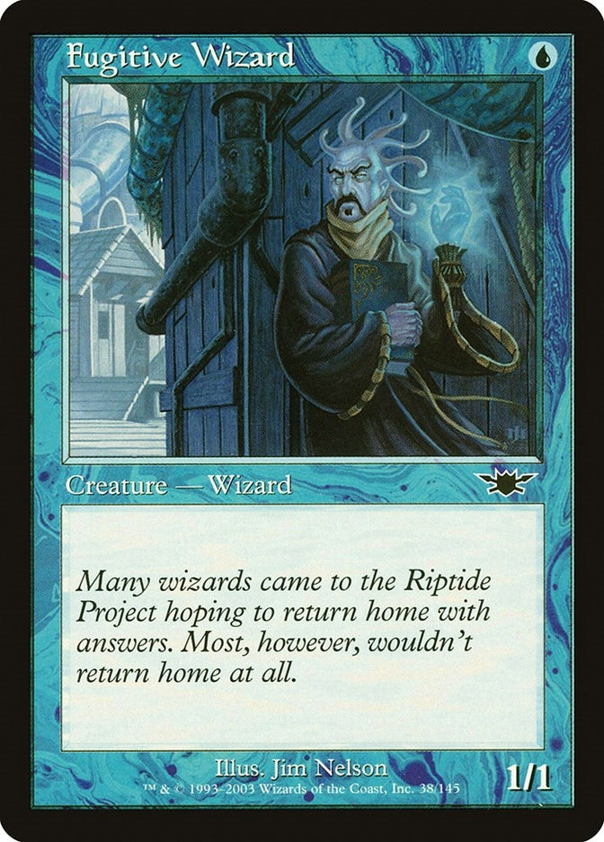Image for Fugitive Wizard (38) [Legions] - Magic: The Gathering