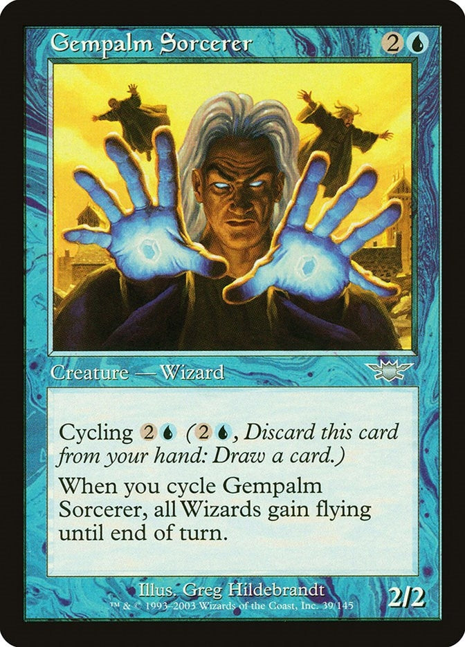 Image for Gempalm Sorcerer (39) [Legions] - Magic: The Gathering