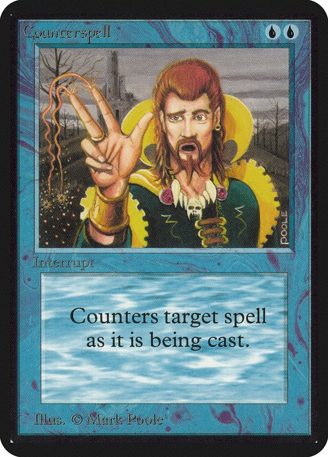 Image for Counterspell [Alpha Edition] - Magic: The Gathering