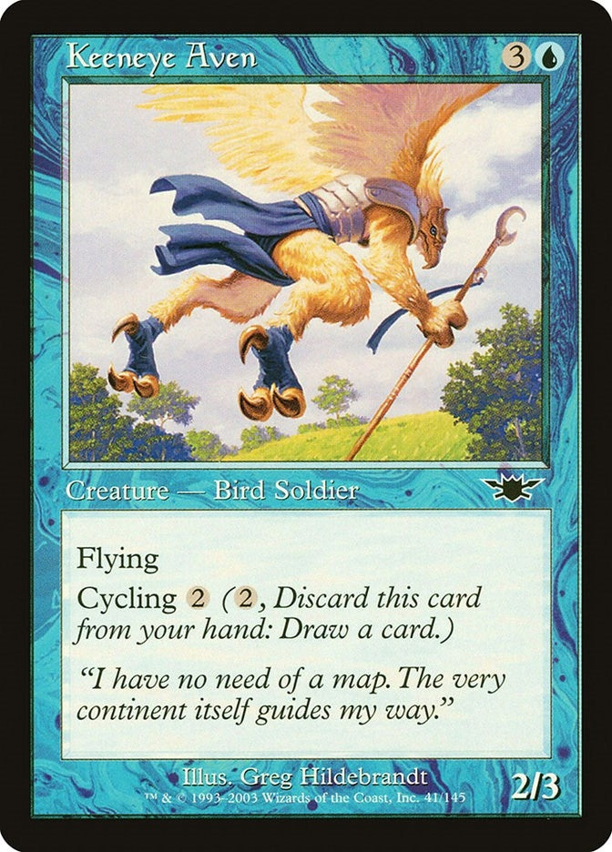 Image for Keeneye Aven (41) [Legions] - Magic: The Gathering