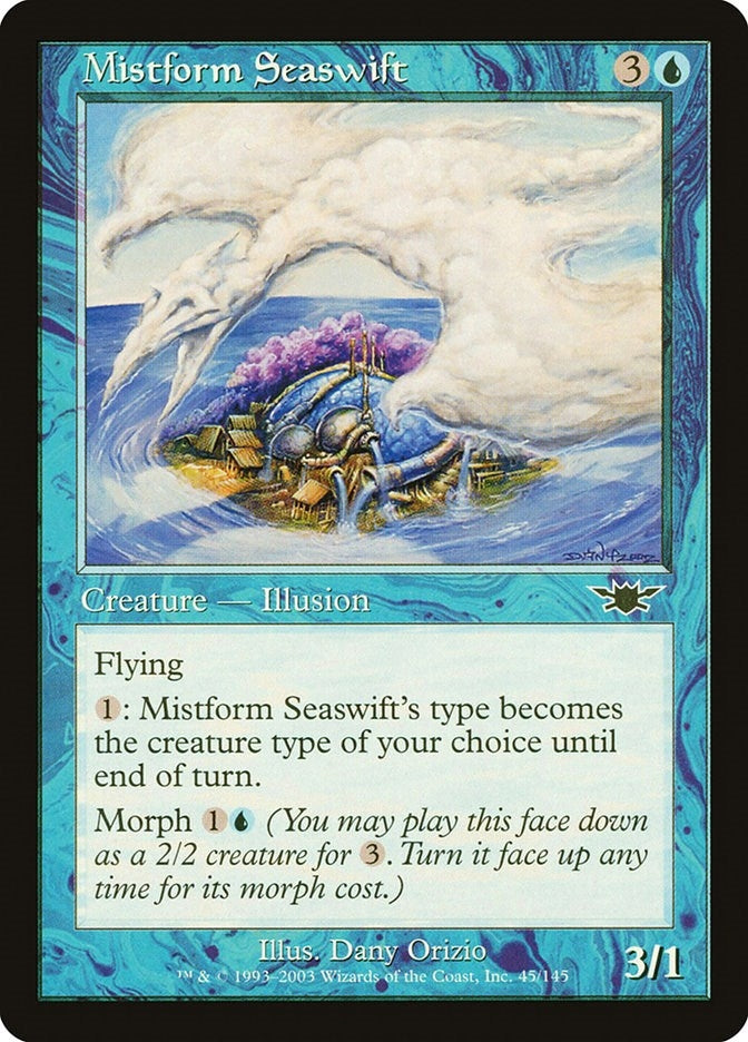 Image for Mistform Seaswift (45) [Legions] - Magic: The Gathering