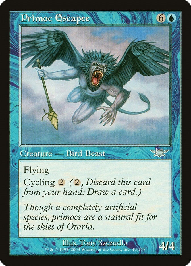 Image for Primoc Escapee (49) [Legions] - Magic: The Gathering