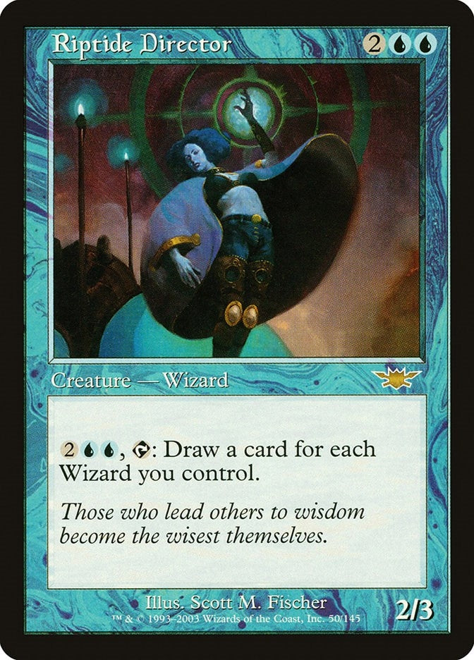 Image for Riptide Director (50) [Legions] - Magic: The Gathering