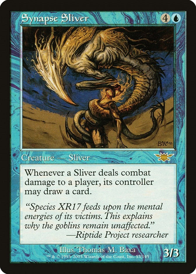 Image for Synapse Sliver (53) [Legions] - Magic: The Gathering