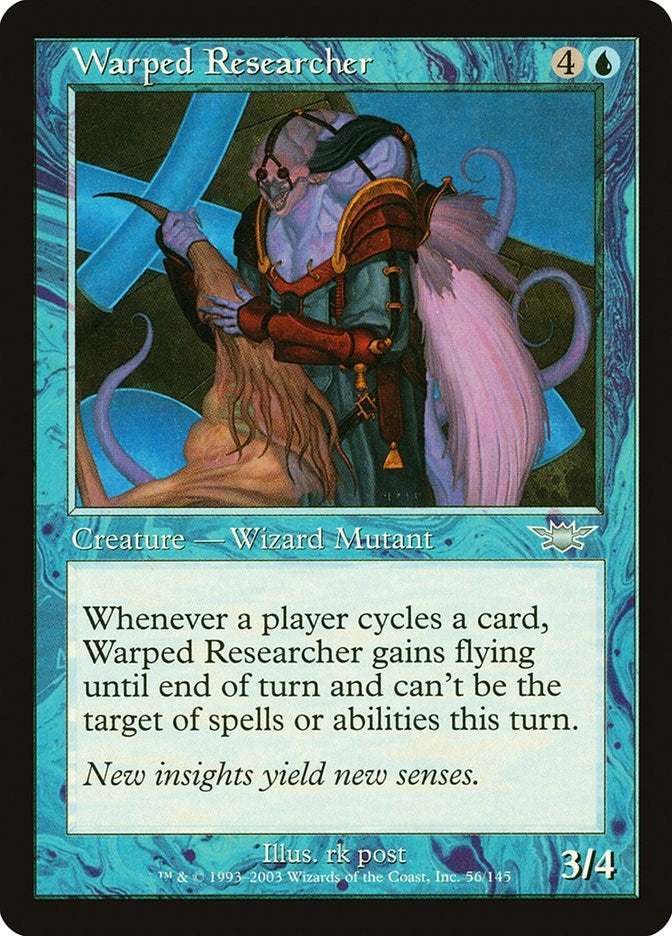 Image for Warped Researcher (56) [Legions] - Magic: The Gathering