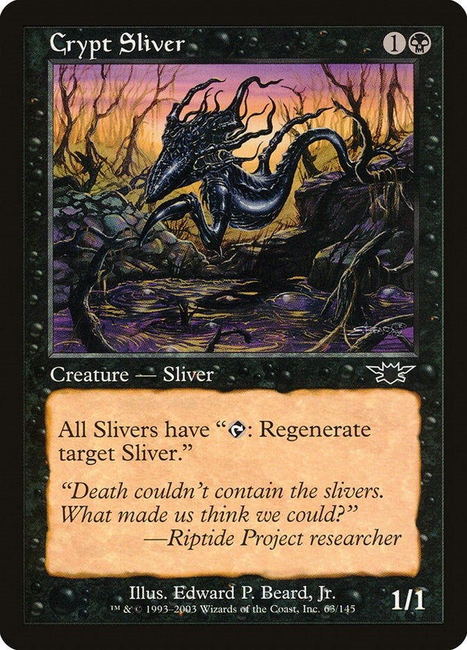 Image for Crypt Sliver (63) [Legions] - Magic: The Gathering