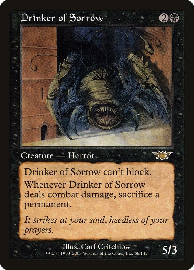 Image for Drinker of Sorrow (66) [Legions] - Magic: The Gathering