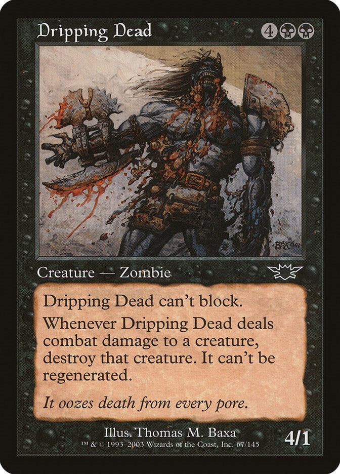 Image for Dripping Dead (67) [Legions] - Magic: The Gathering