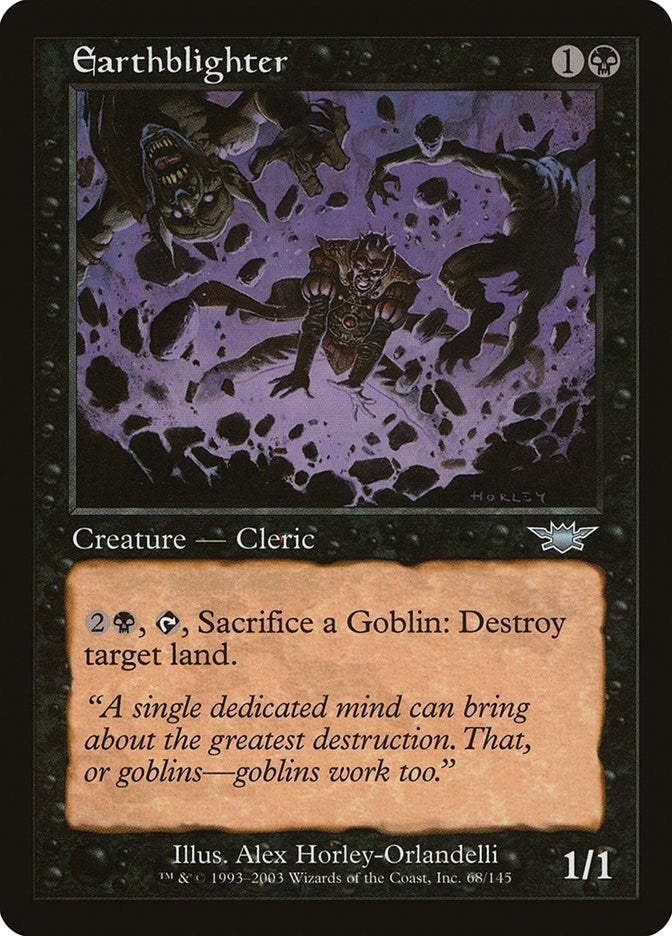 Image for Earthblighter (68) [Legions] - Magic: The Gathering