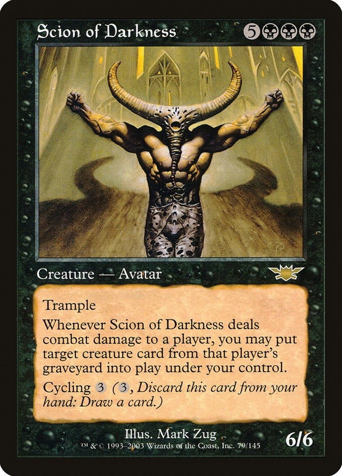 Image for Scion of Darkness (79) [Legions] - Magic: The Gathering