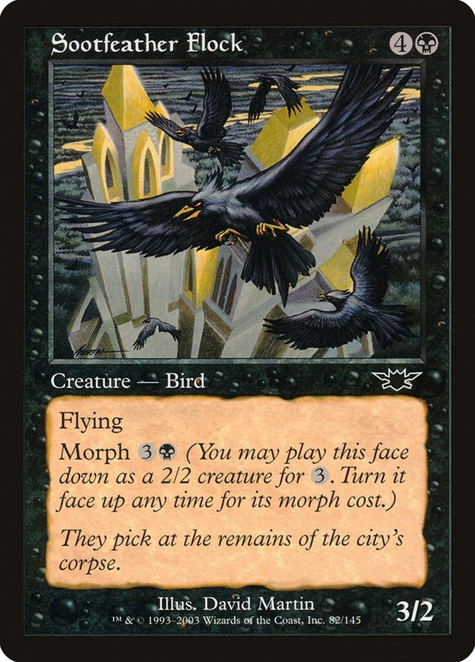 Image for Sootfeather Flock (82) [Legions] - Magic: The Gathering
