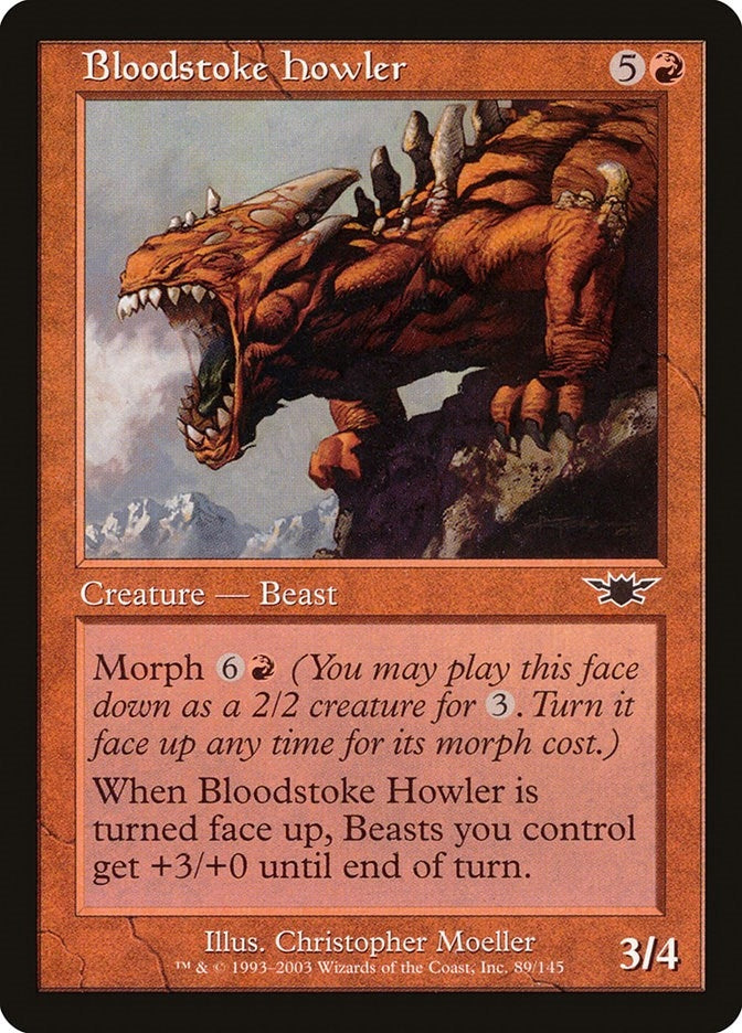 Image for Bloodstoke Howler (89) [Legions] - Magic: The Gathering